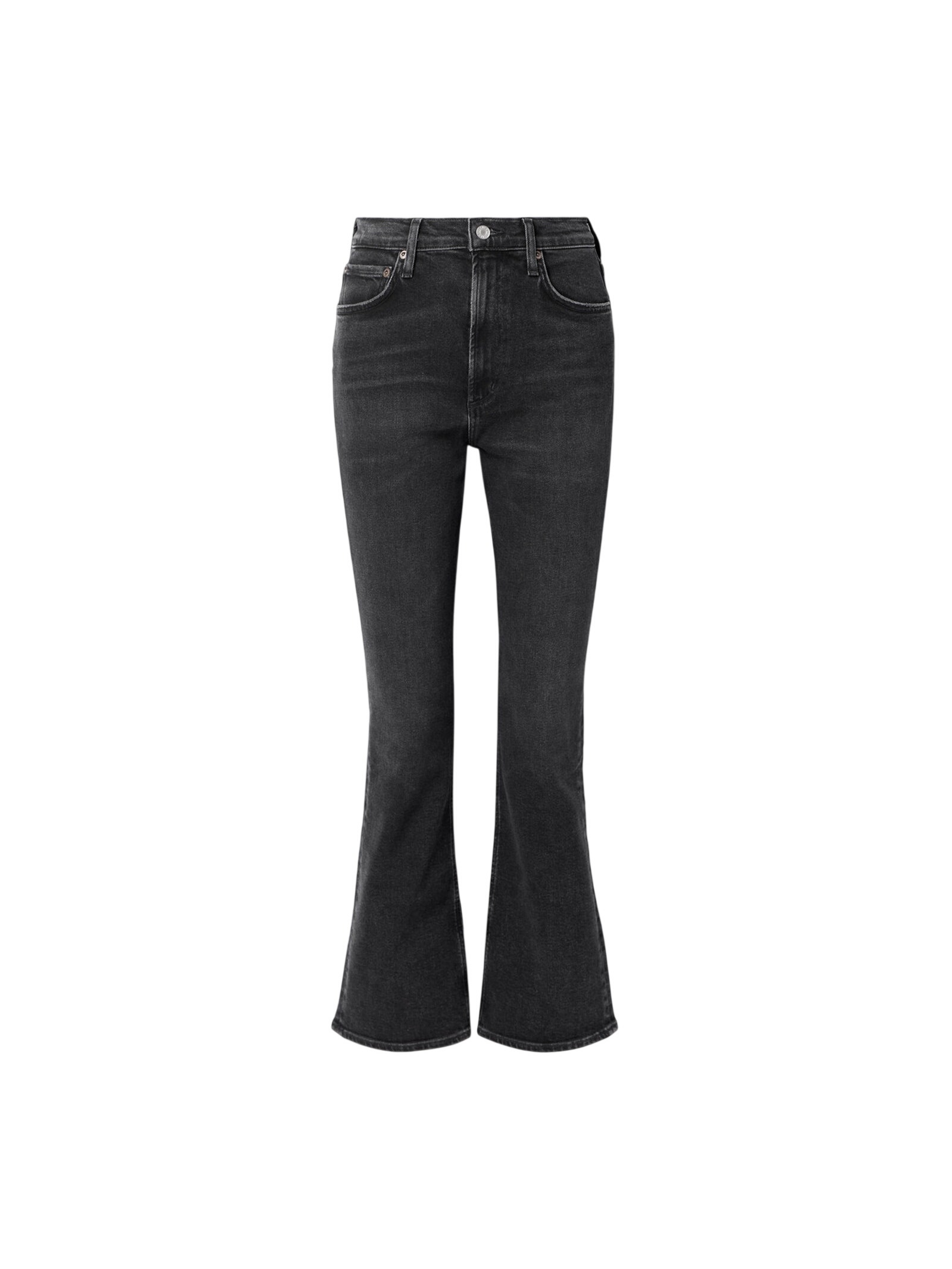 Net Sustain High Rise Bootcut Organic Black Nico Denim Jeans Size 24